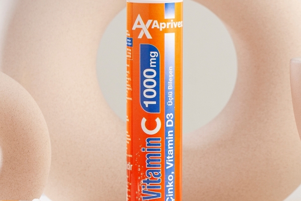 Aprivex Vitamin C 1000 mg Üçlü Bileşen