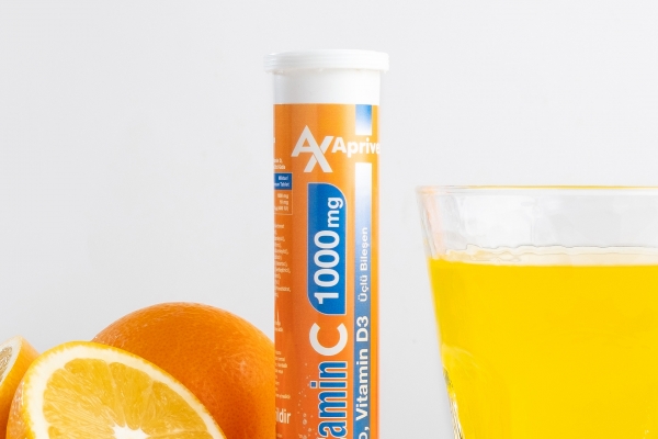 Aprivex Vitamin C 1000 mg Üçlü Bileşen